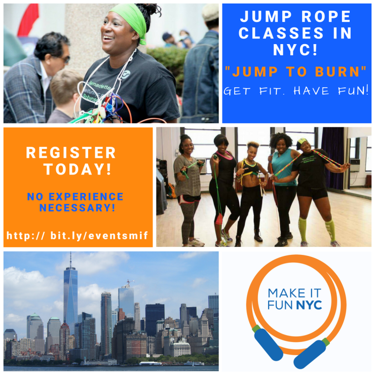 Jump To Burn Jump Rope Classes in NYC and Philly